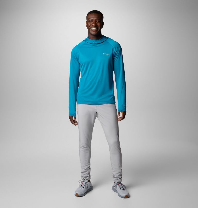 men pfg solar stream elite ii hoodie