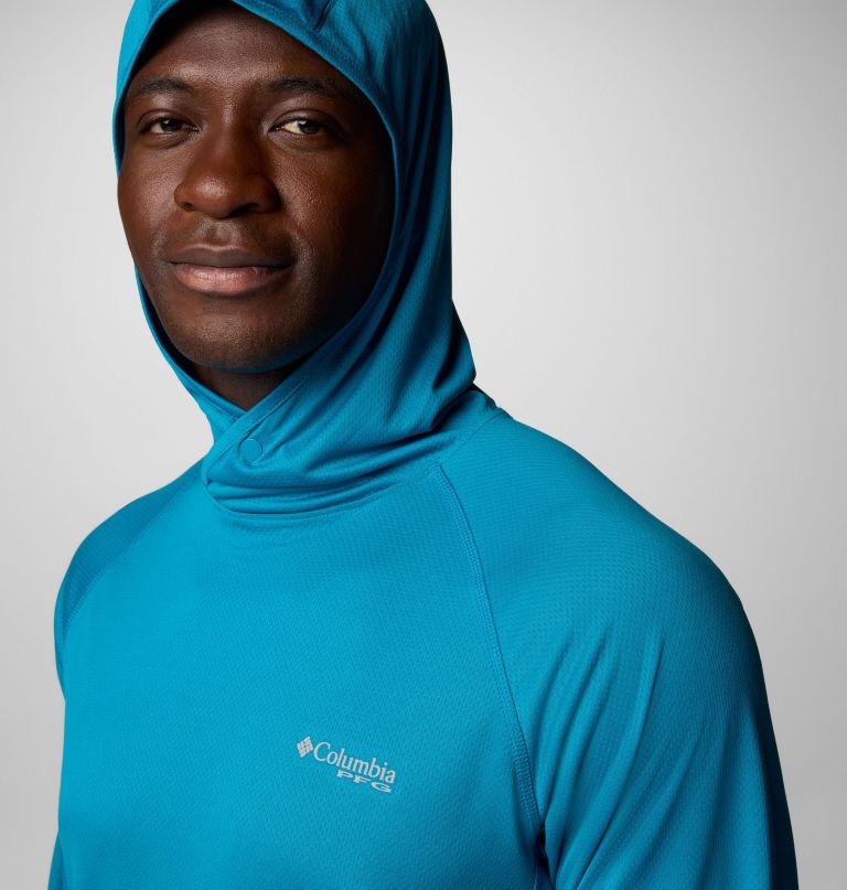 men pfg solar stream elite ii hoodie
