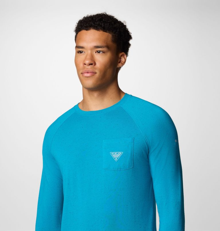 men pfg uncharted neps long sleeve shirt