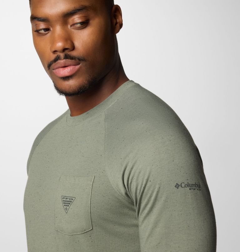 men pfg uncharted neps long sleeve shirt