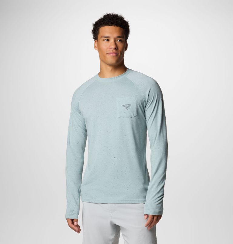 men pfg uncharted neps long sleeve shirt