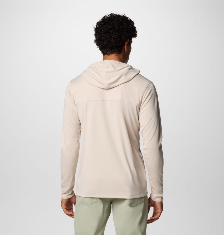 men sage peak knit hoodie