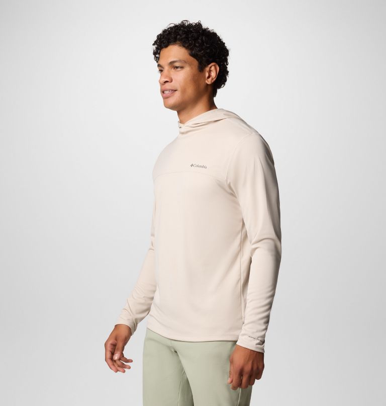 men sage peak knit hoodie