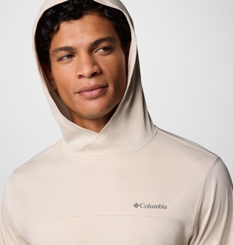 men sage peak knit hoodie