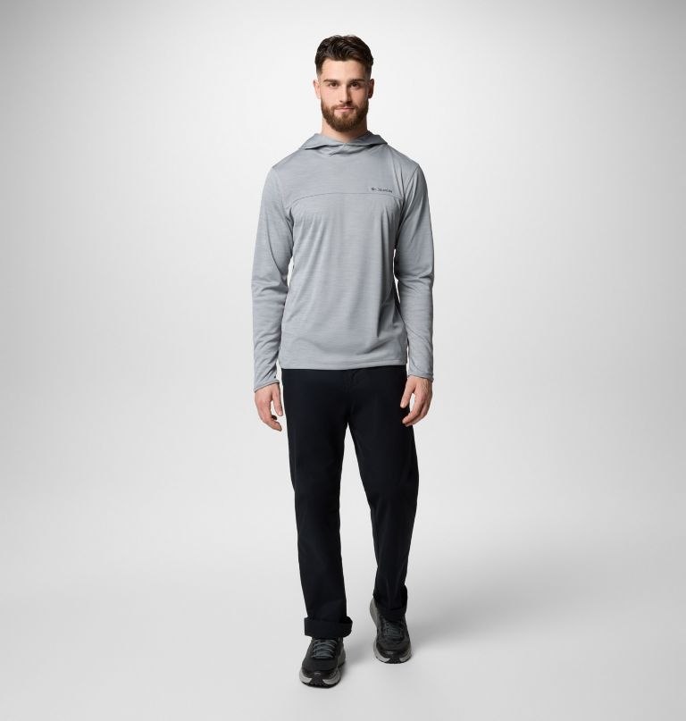 men sage peak knit hoodie