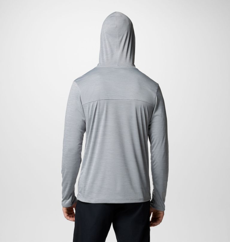 men sage peak knit hoodie