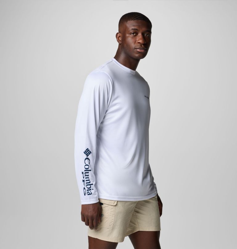 men terminal tackle pfg fish shine long sleeve shirt