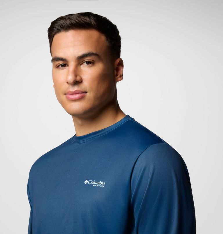men terminal tackle pfg fish shine long sleeve shirt