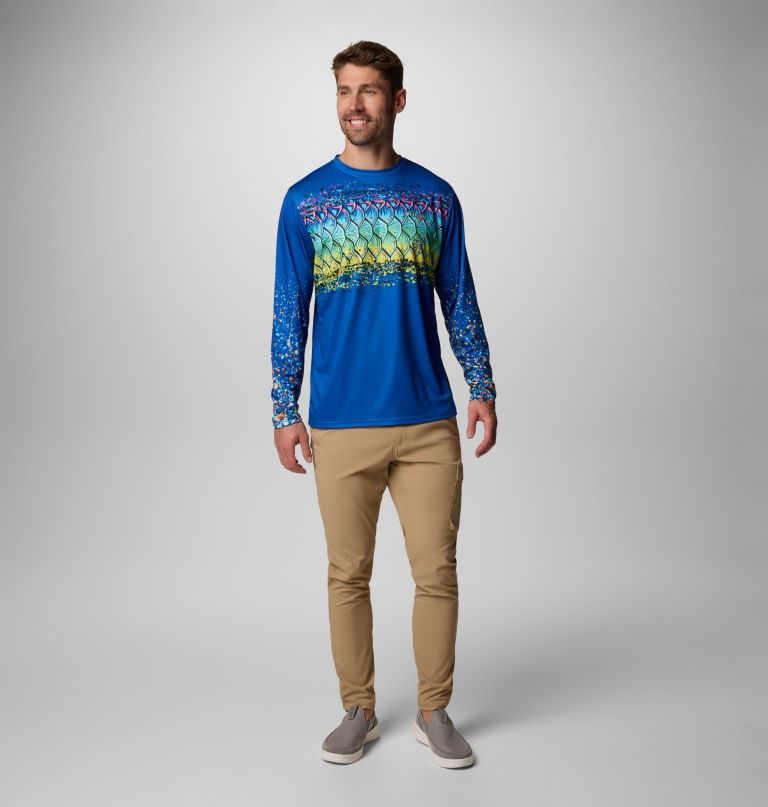 men terminal tackle pfg x bentley long sleeve shirt