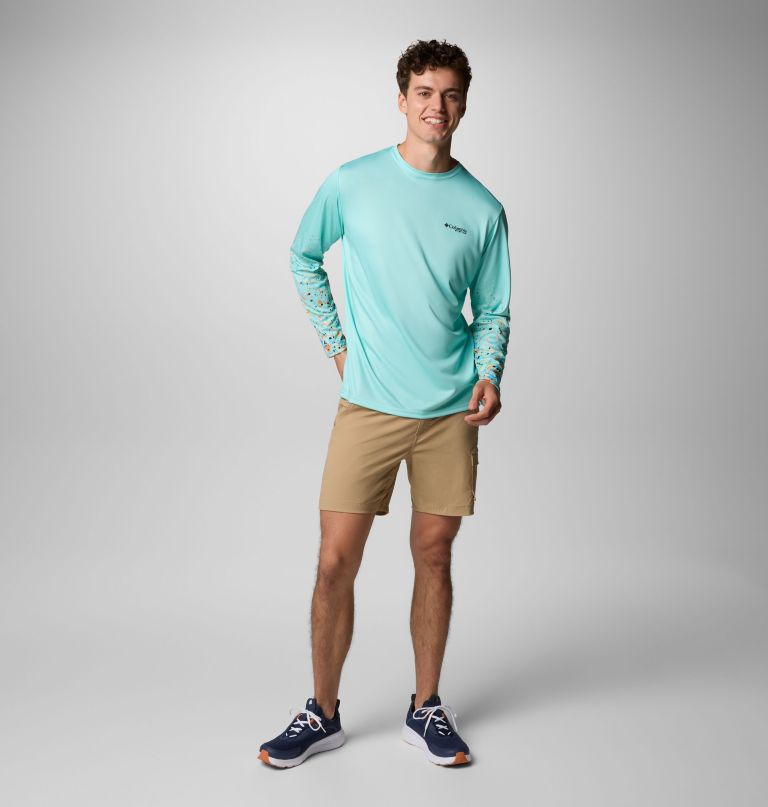men terminal tackle pfg x bentley long sleeve shirt