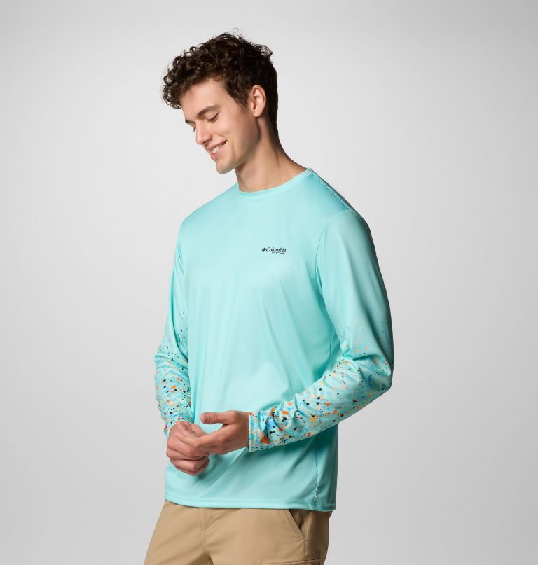 men terminal tackle pfg x bentley long sleeve shirt