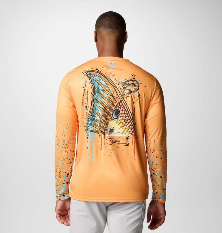 men terminal tackle pfg x bentley long sleeve shirt