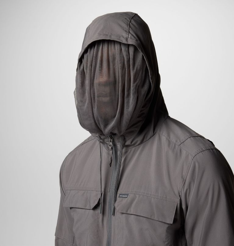 men skien valley hooded long sleeve shirt