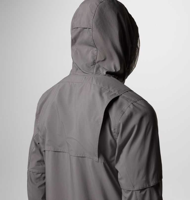 men skien valley hooded long sleeve shirt