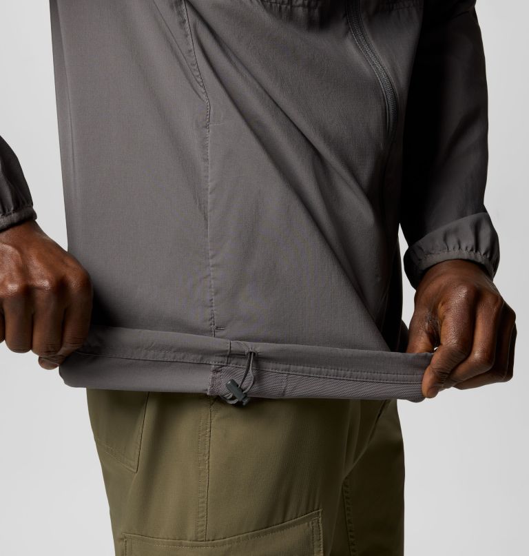men skien valley hooded long sleeve shirt