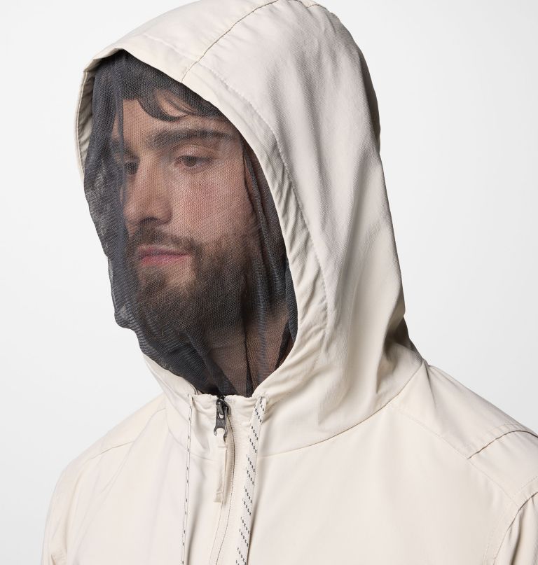 men skien valley hooded long sleeve shirt