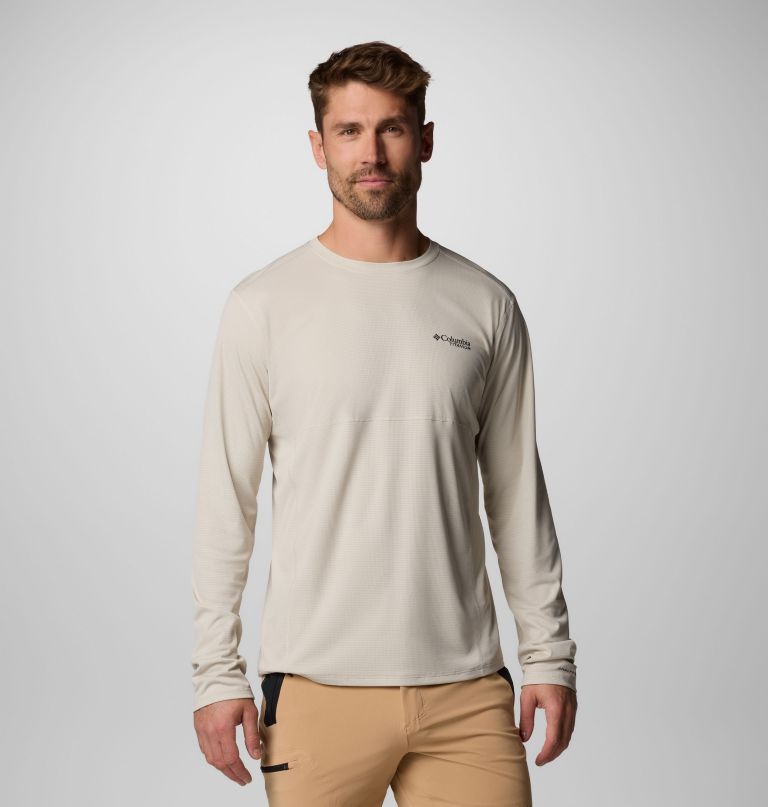 men cirque river pro long sleeve crew shirt