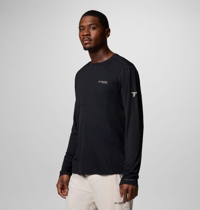 men cirque river pro long sleeve crew shirt