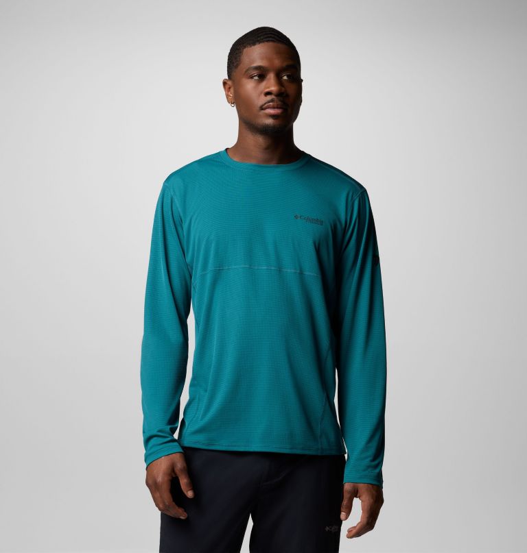 men cirque river pro long sleeve crew shirt