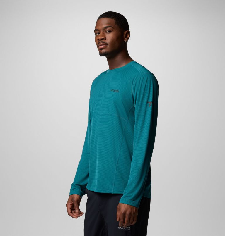 men cirque river pro long sleeve crew shirt