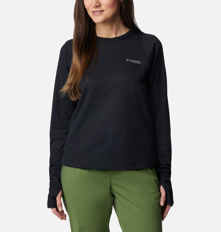 women summit valley long sleeve crew