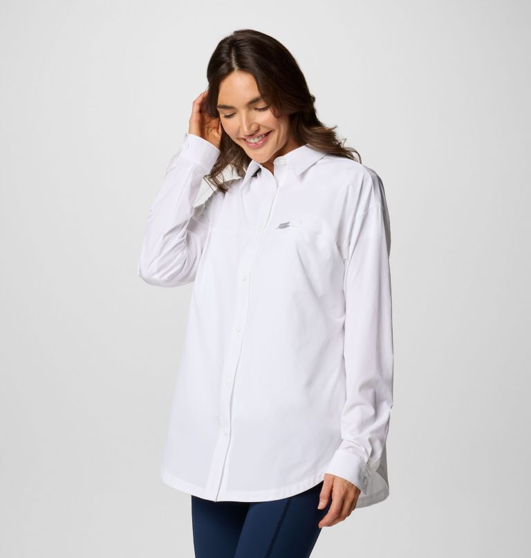 women boundless trek layering long sleeve shirt ii