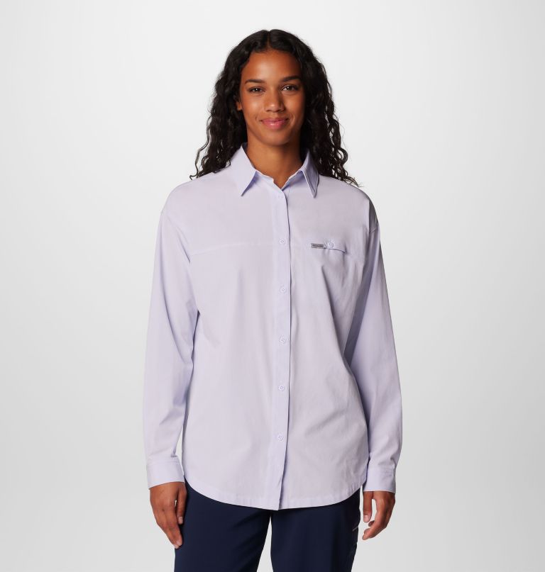 women boundless trek layering long sleeve shirt ii