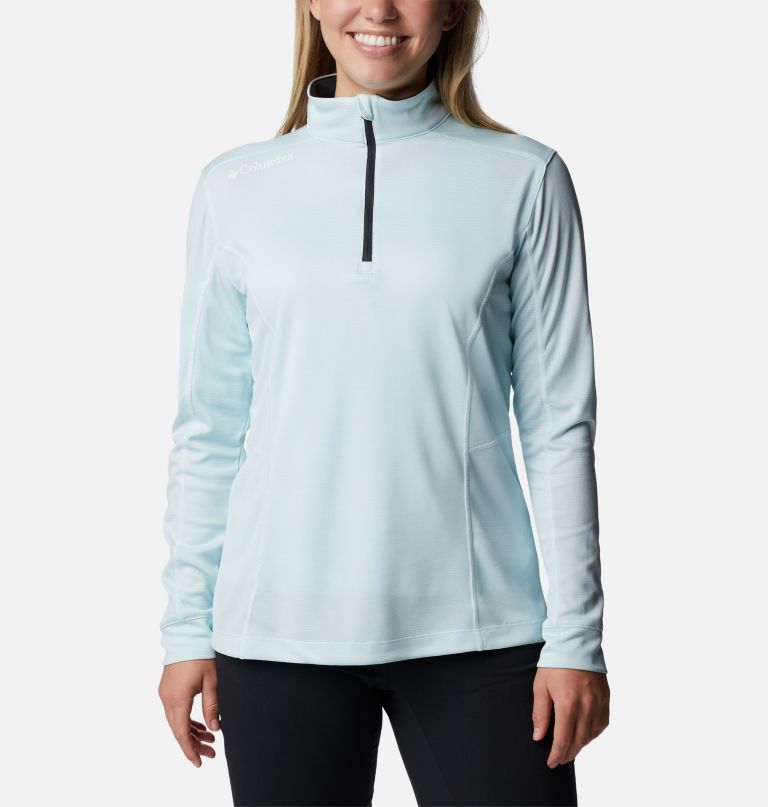 women shotgun quarter zip golf pullover