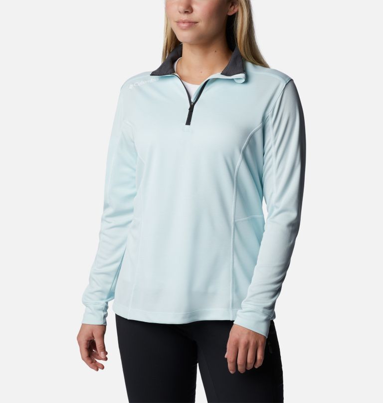 women shotgun quarter zip golf pullover