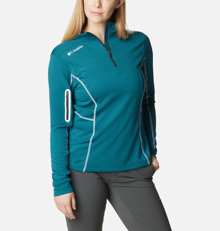 women shotgun quarter zip golf pullover