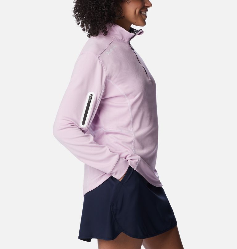 women shotgun quarter zip golf pullover