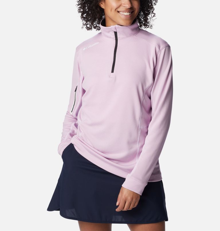 women shotgun quarter zip golf pullover