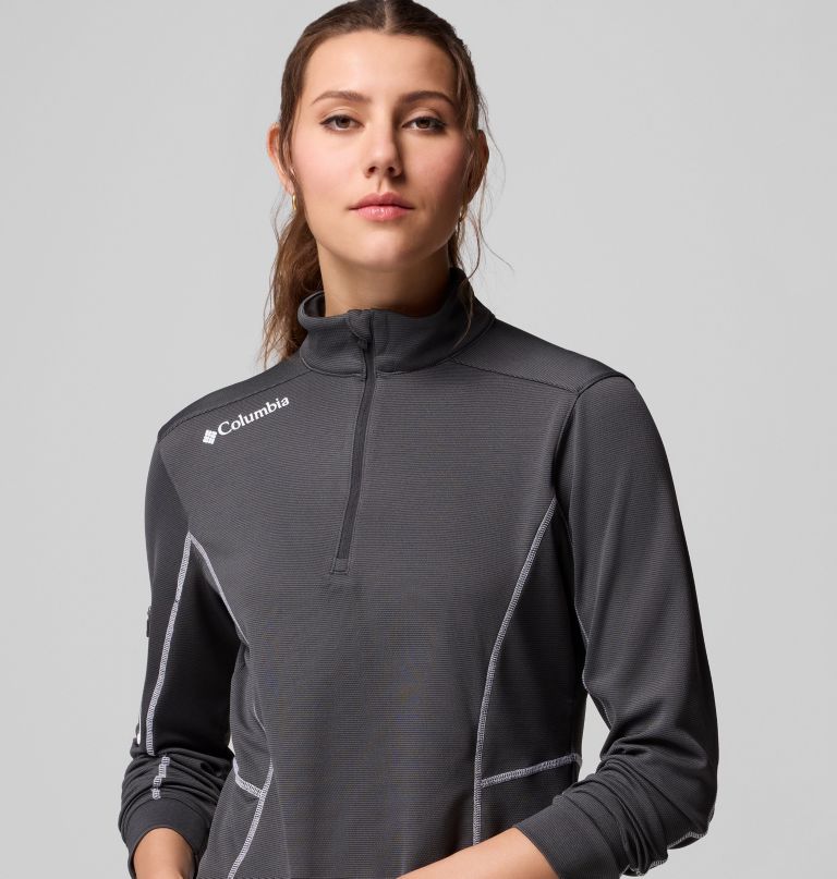 women shotgun quarter zip golf pullover