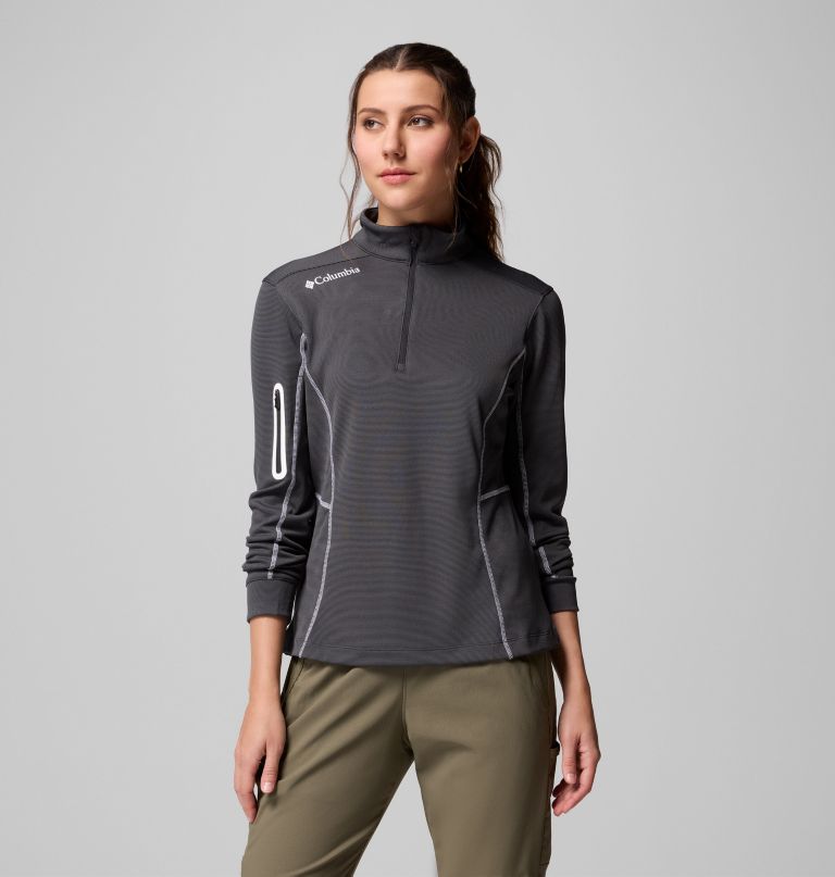 women shotgun quarter zip golf pullover