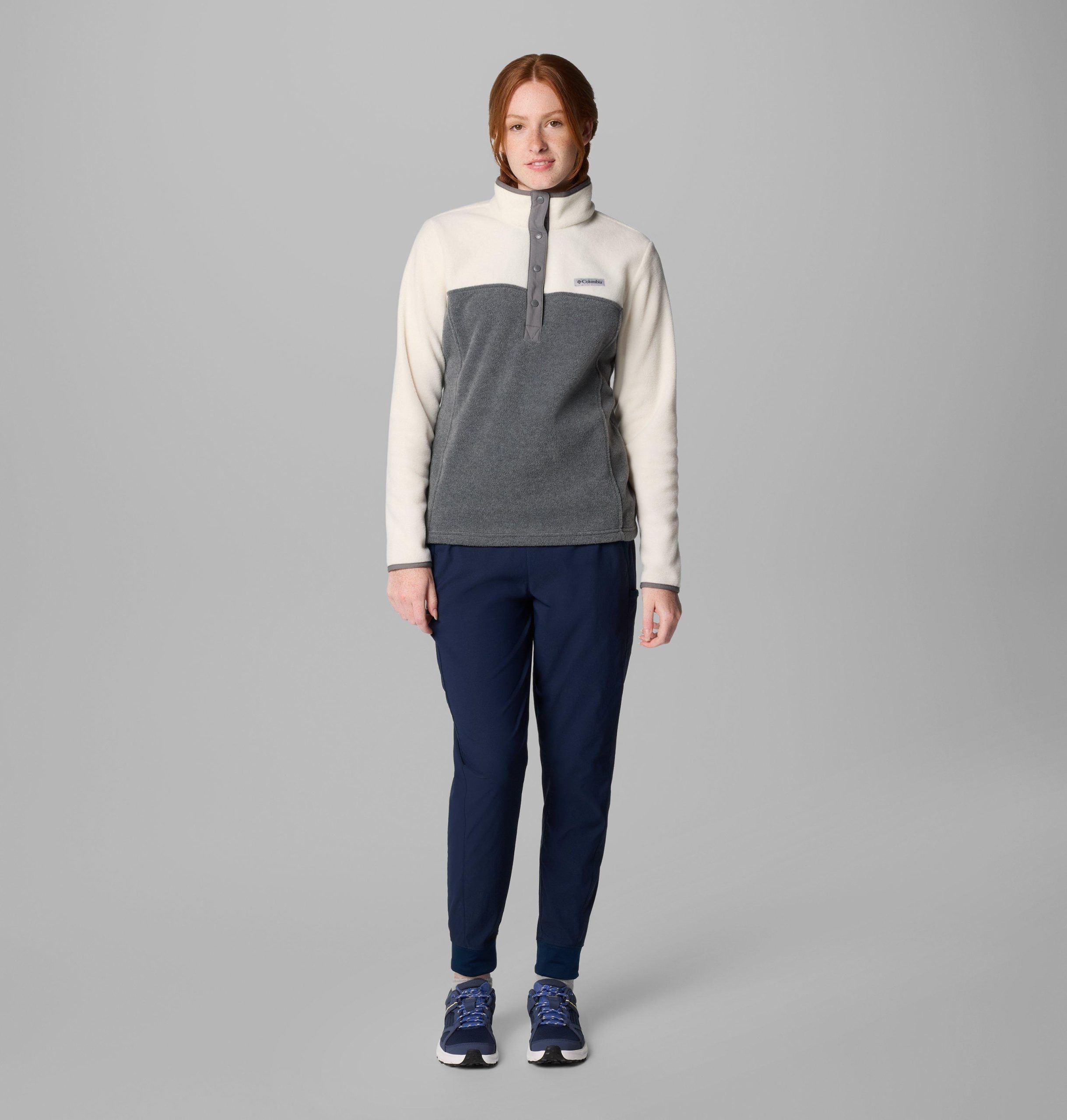 dames benton springs half snap pullover fleece ii