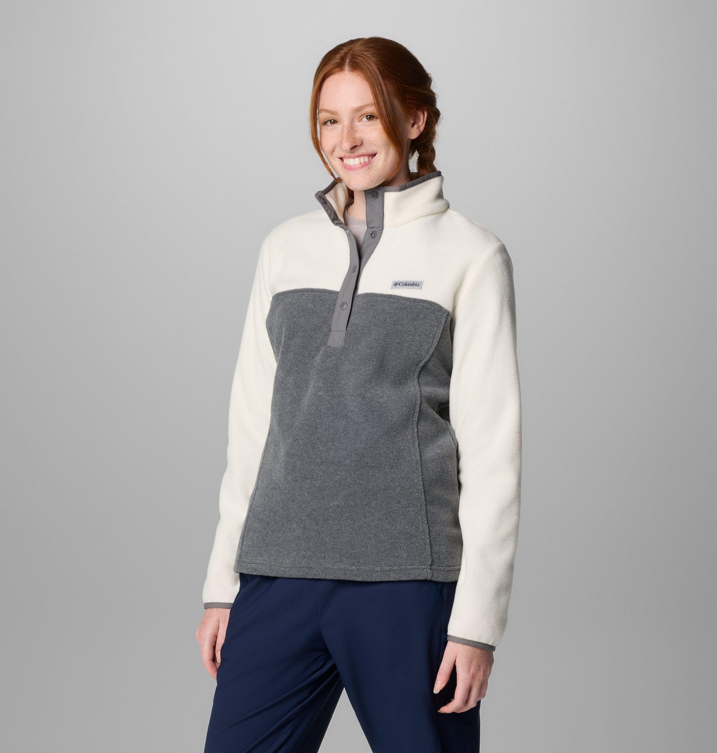 dames benton springs half snap pullover fleece ii