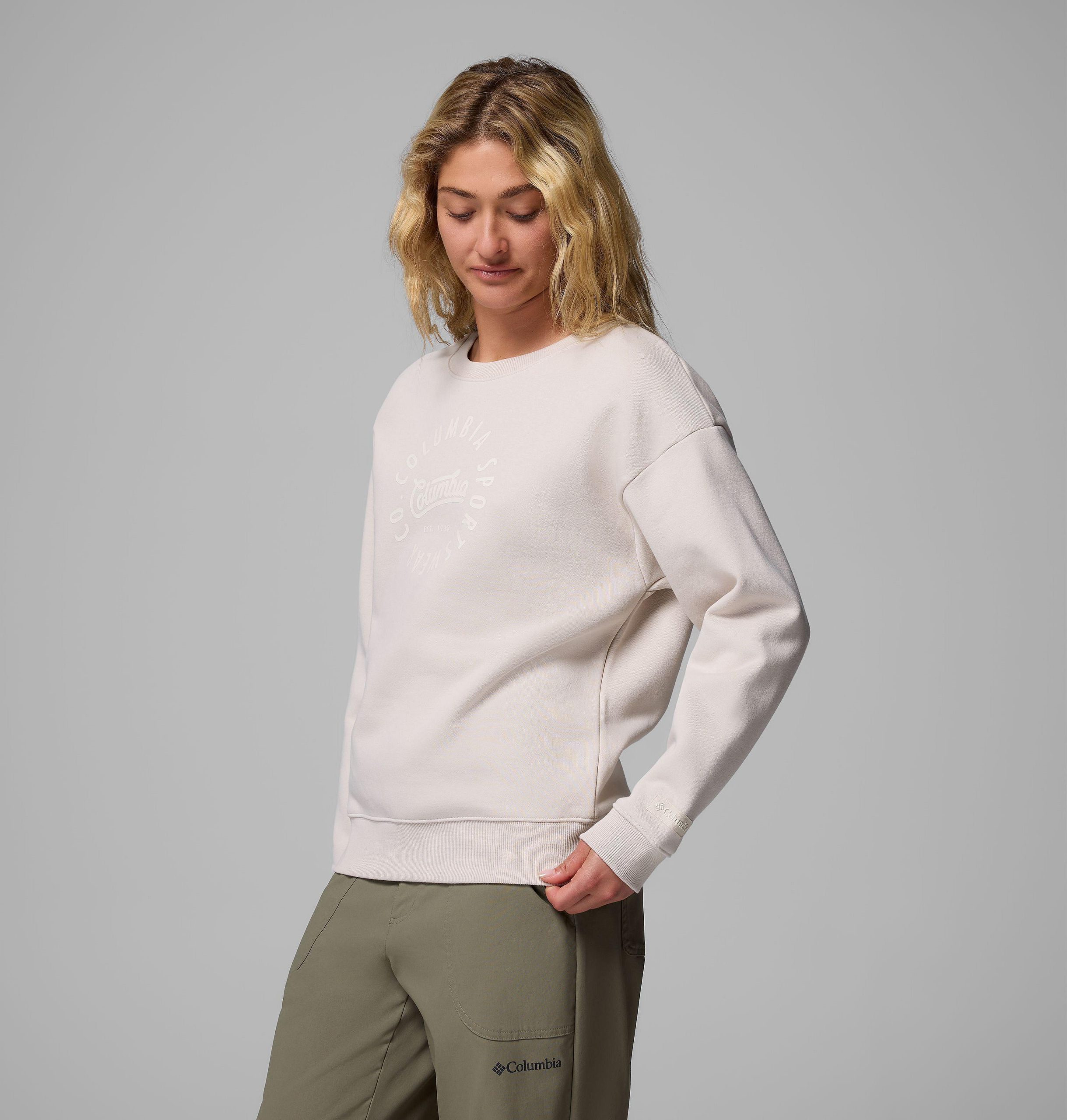 dames meridian creek crew shirt