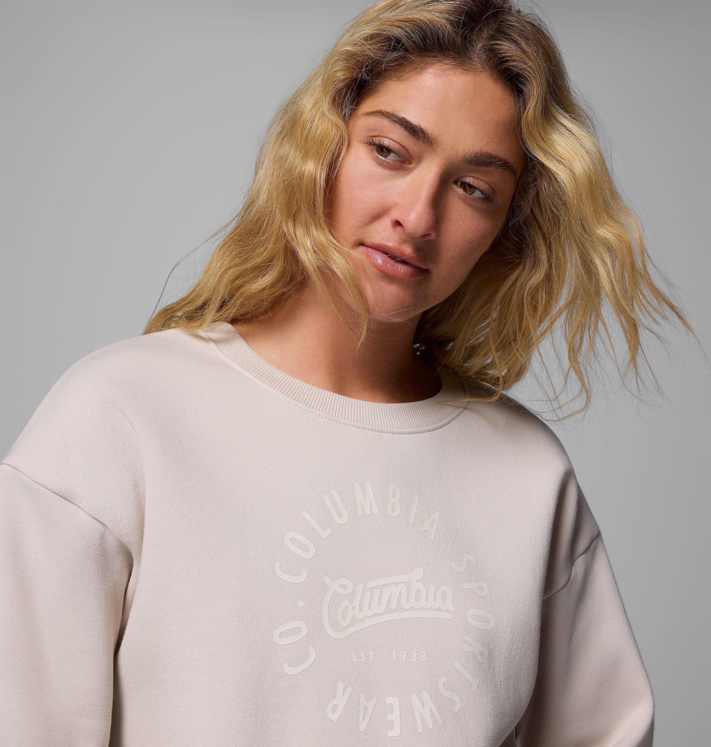 dames meridian creek crew shirt