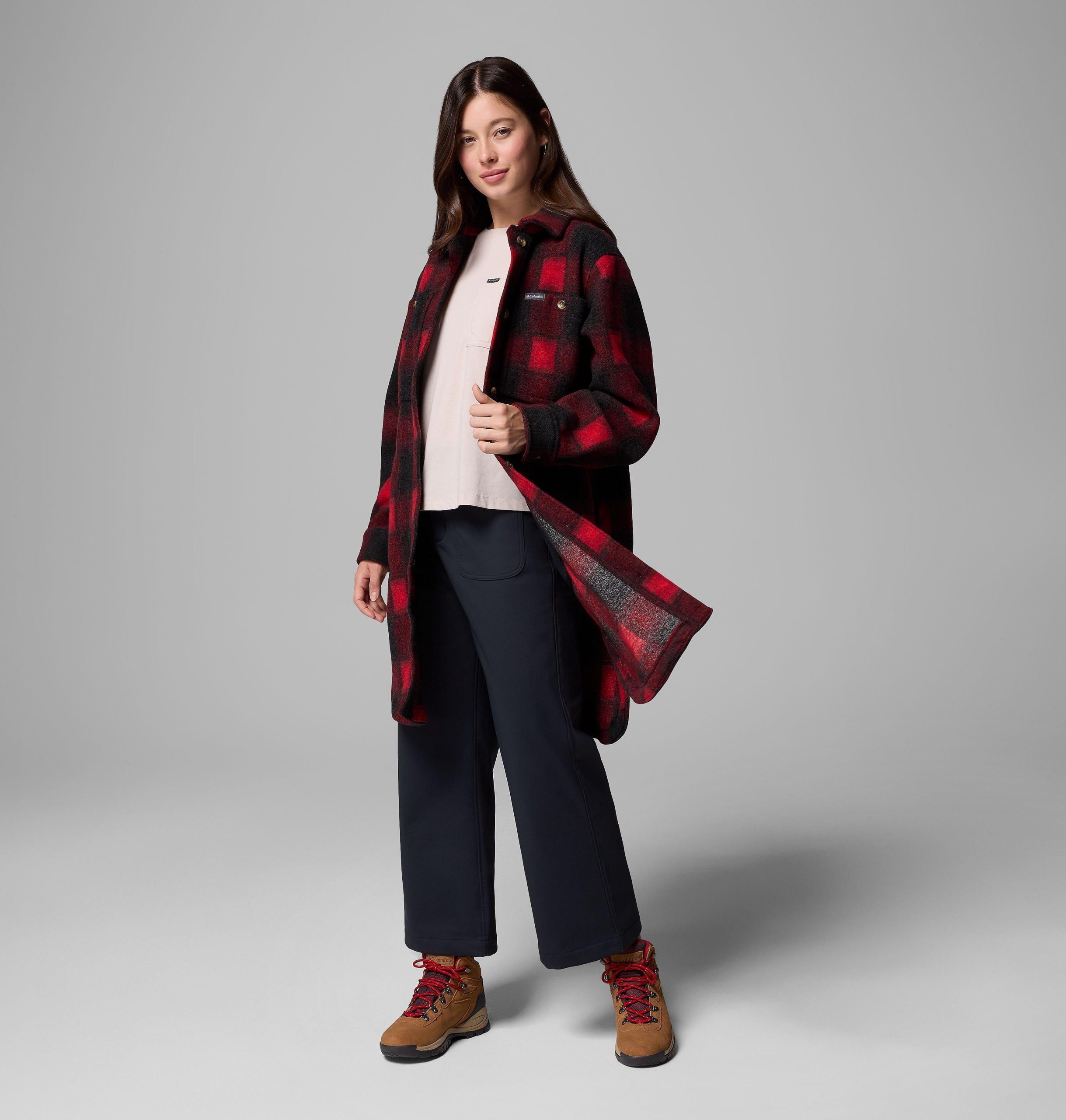 dames wildest venture lange fleecejas