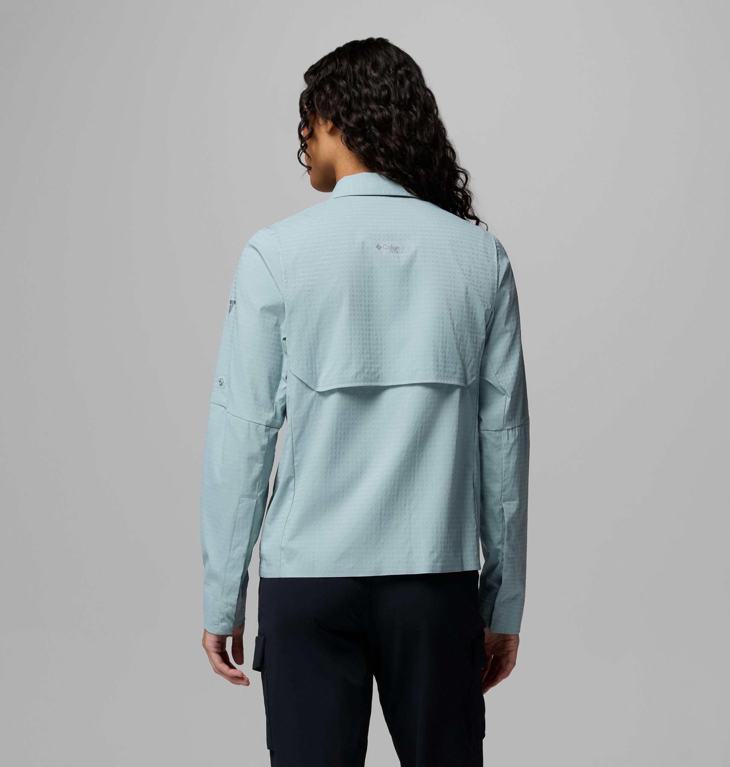 dames ridge ascent geweven longsleeve