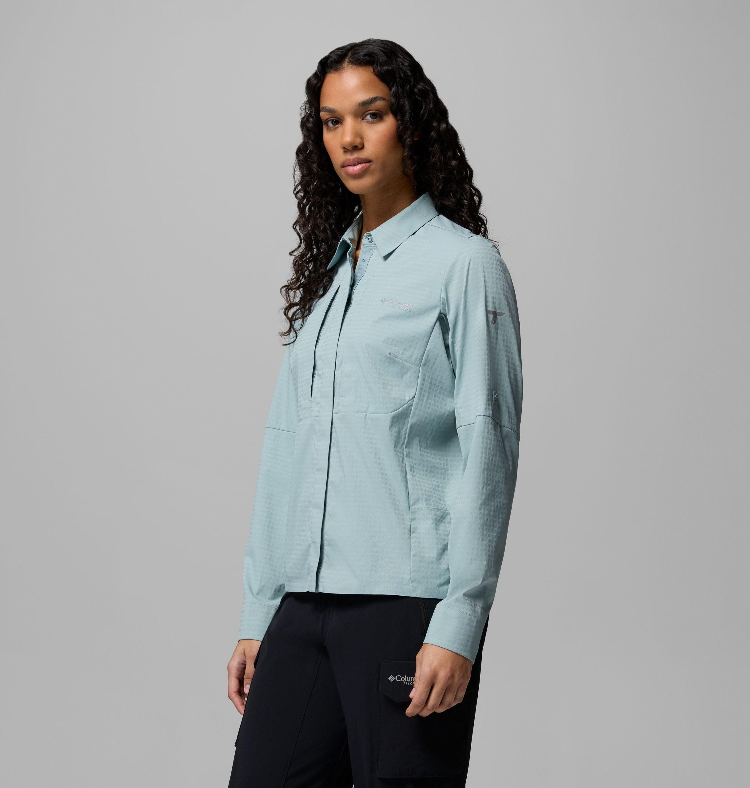 dames ridge ascent geweven longsleeve