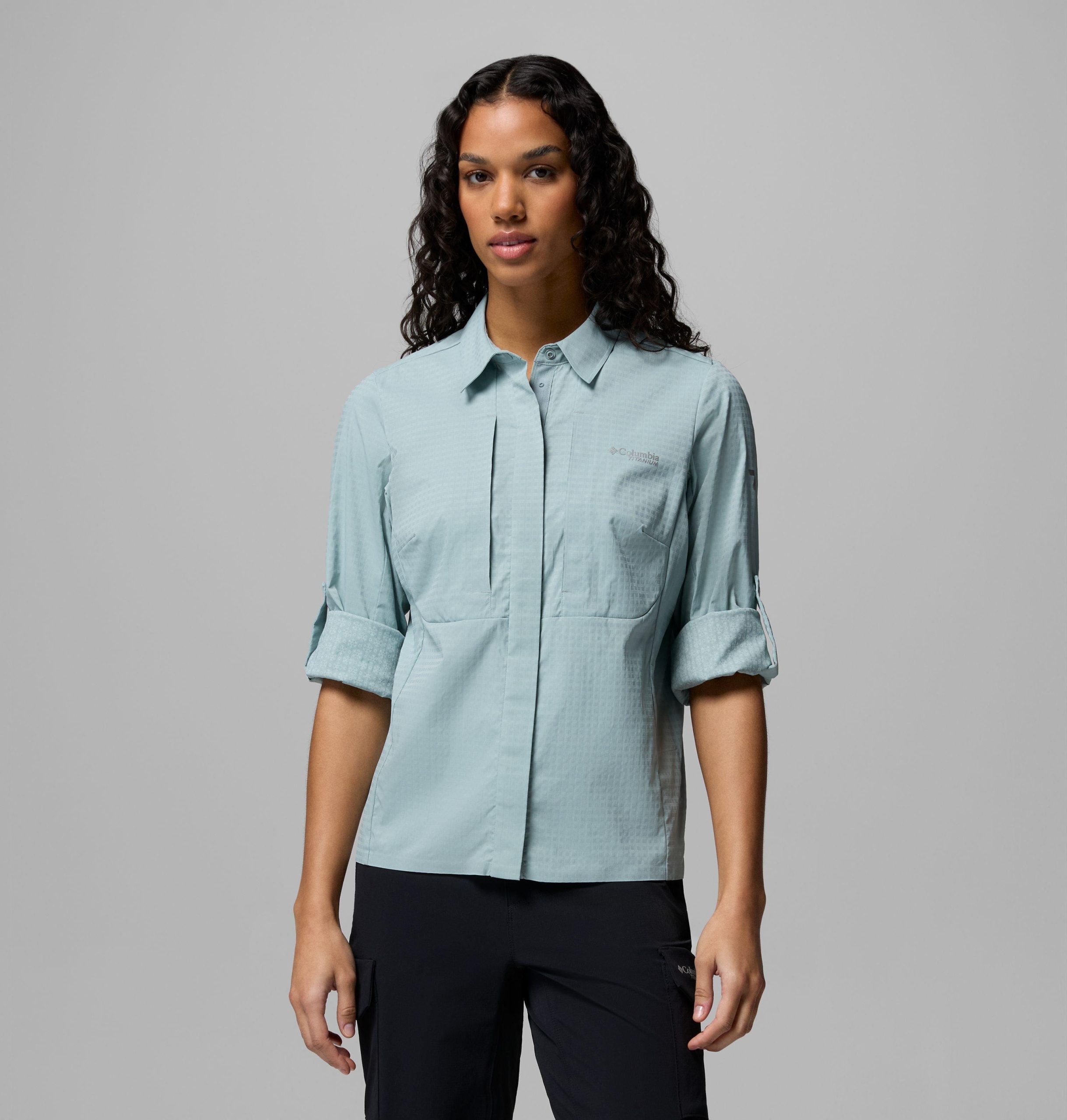 dames ridge ascent geweven longsleeve