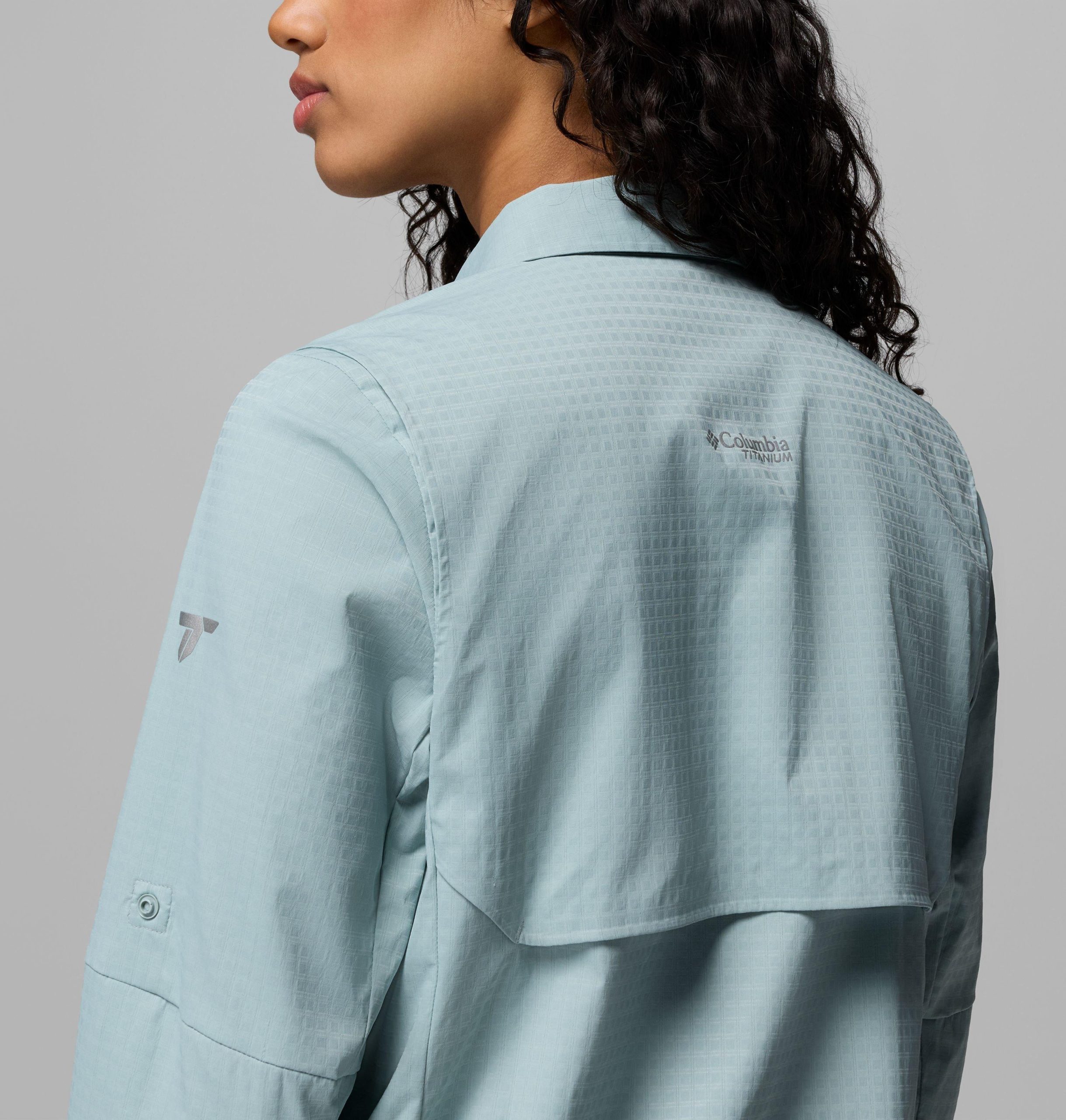 dames ridge ascent geweven longsleeve