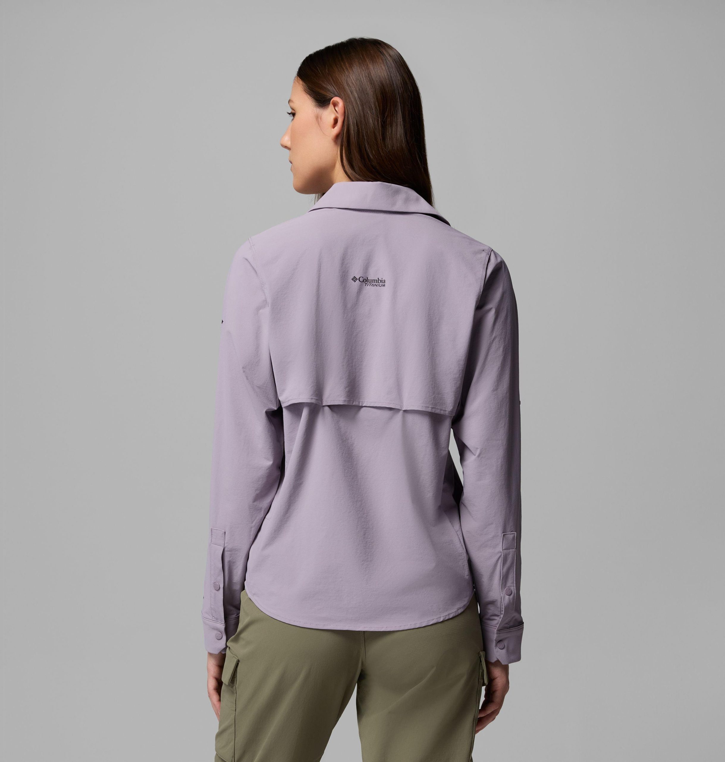 dames silver ridge elite geweven longsleeve