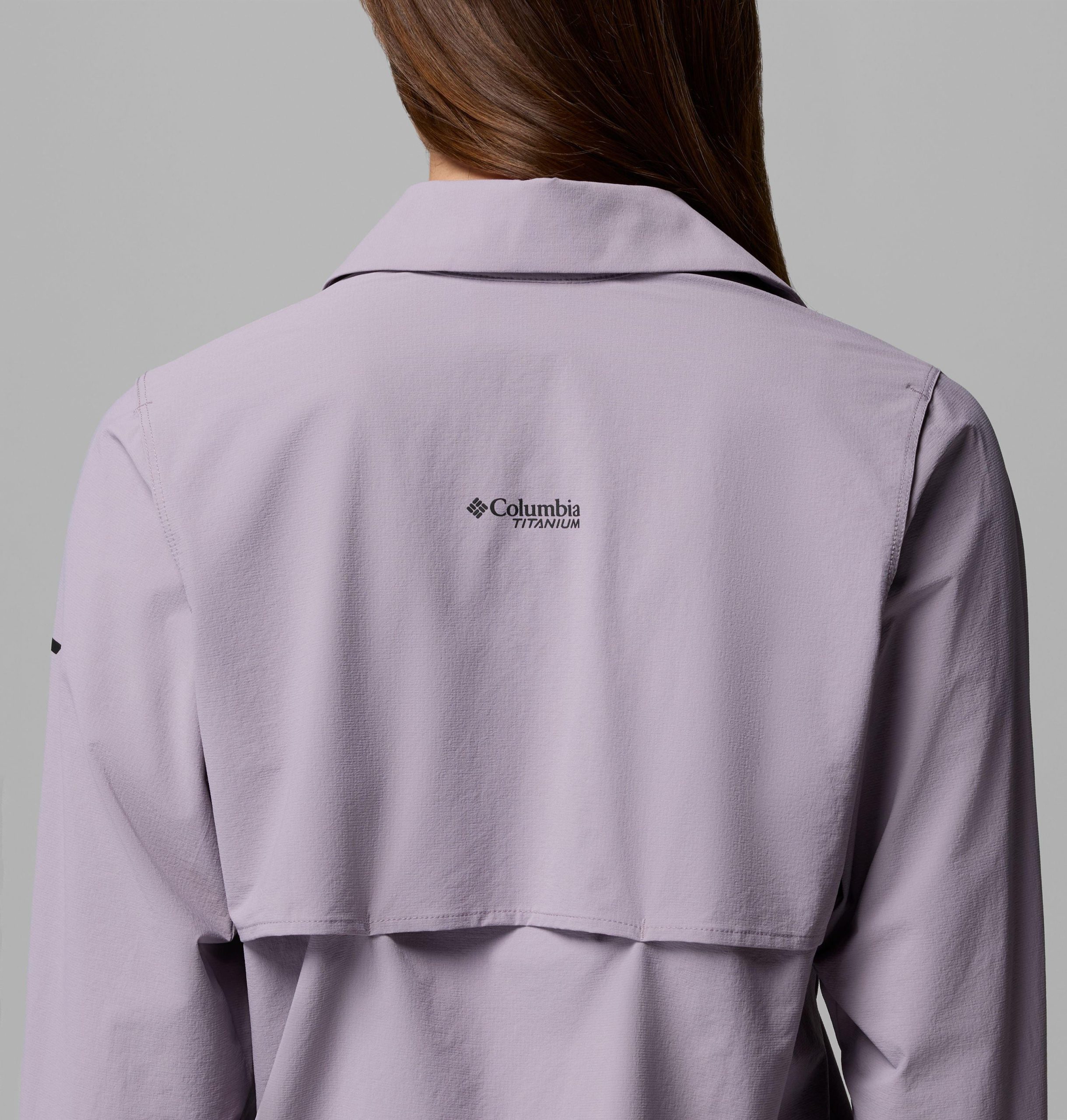 dames silver ridge elite geweven longsleeve
