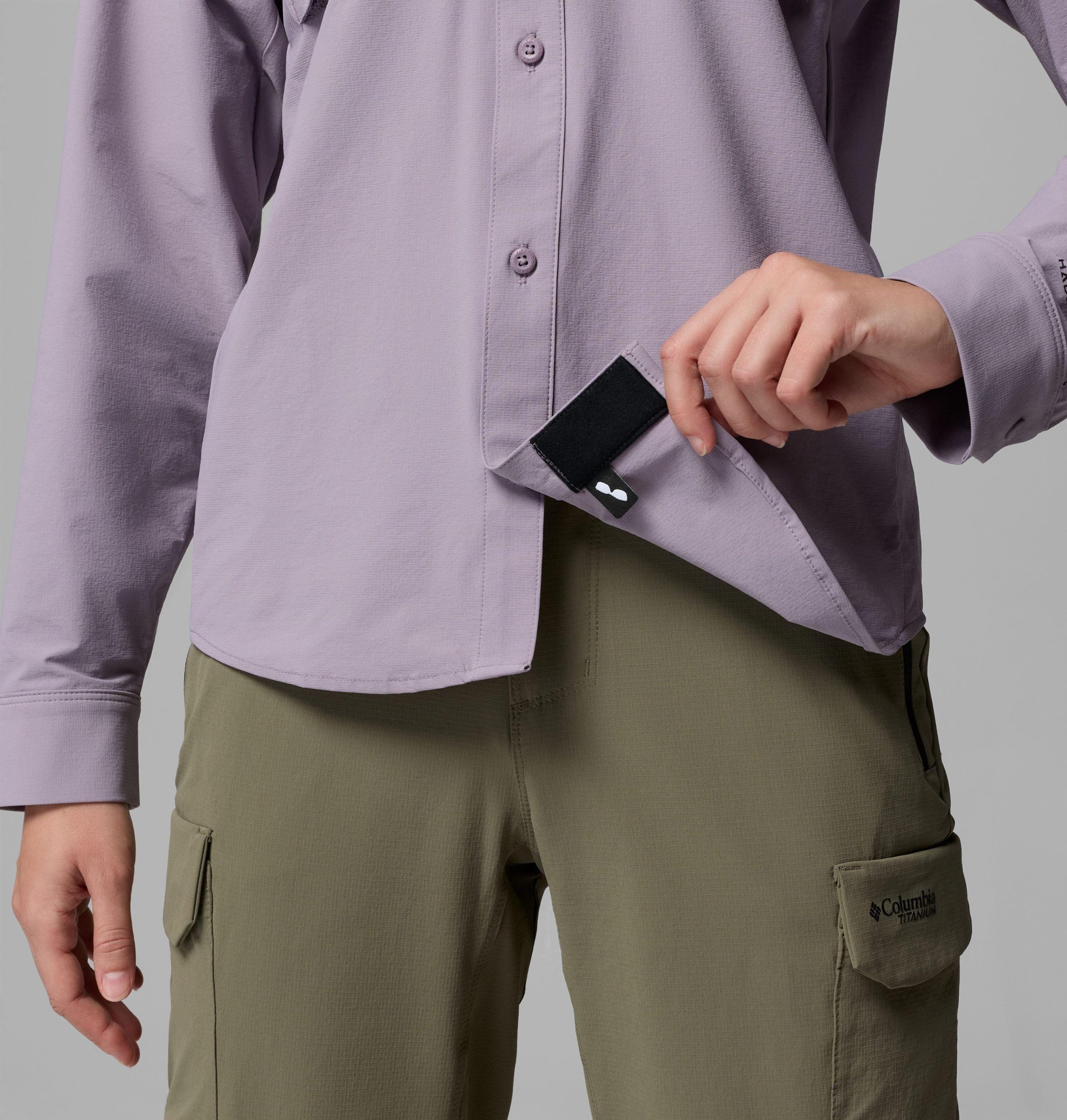 dames silver ridge elite geweven longsleeve