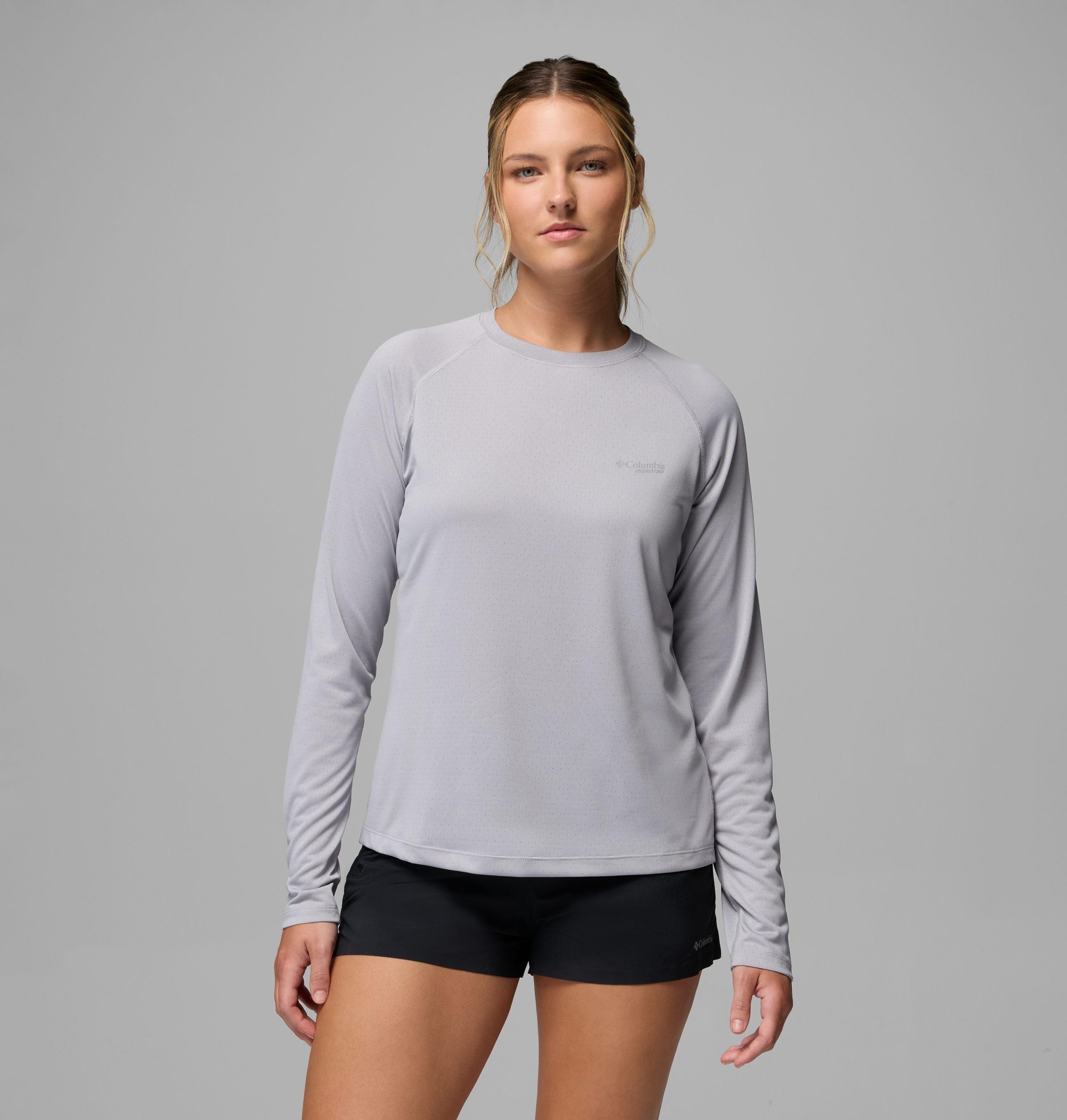 dames montrail wilderness to coast t-shirt met lange mouwen