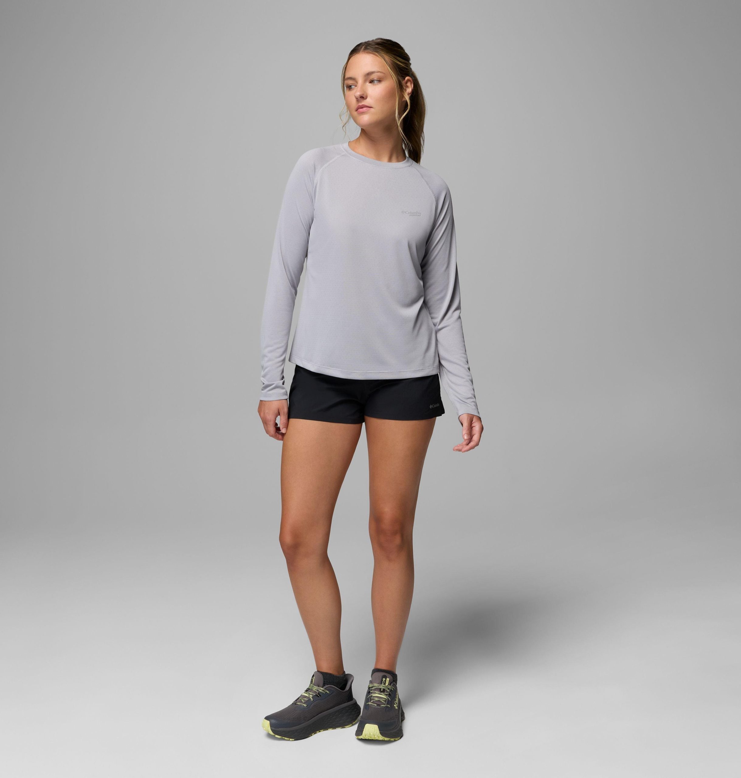 dames montrail wilderness to coast t-shirt met lange mouwen