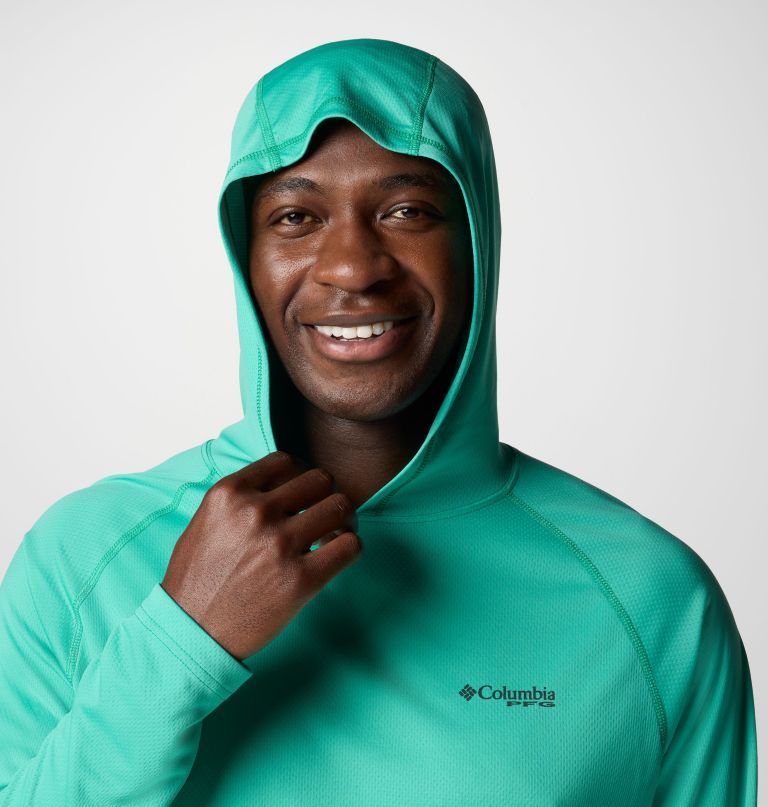 men pfg solar stream hoodie - tall