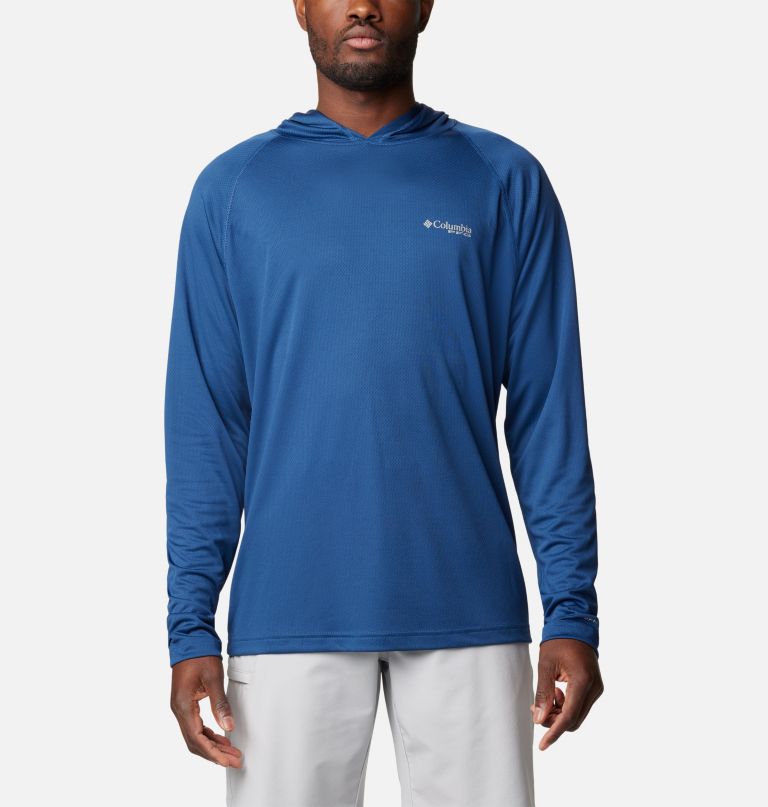 men pfg solar stream hoodie - tall